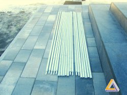 Стержень заземлення, сталь оцинкована, Leo Lightman