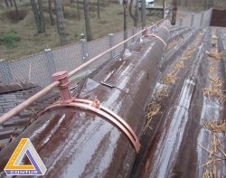 Гребневий  тримач  дроту, мідь “DEHN” 